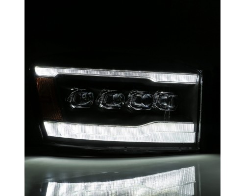 Фары Dodge Ram 06-09 светодиодные серии NOVA цвет Black Фары Dodge Ram 06-09 светодиодные серии NOVA цвет Black