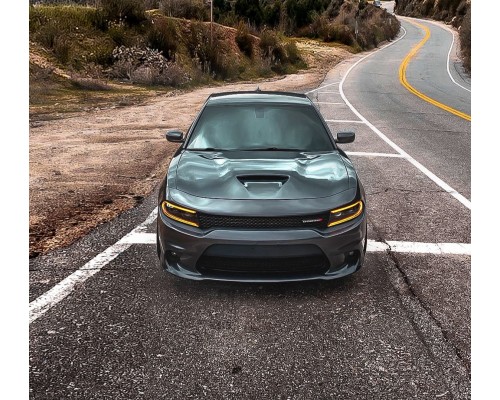 Фары Dodge Charger 2015-2023 светодиодные серии LUXX цвет Alpha-Black Фары Dodge Charger 2015-2023 светодиодные серии LUXX цвет Alpha-Black