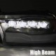 Фары Dodge Ram 09-18 и Ram 1500 Classic 18-24 светодиодные серии NOVA цвет Chrom
