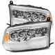 Фары Dodge Ram 09-18 и Ram 1500 Classic 18-24 светодиодные серии NOVA цвет Chrom