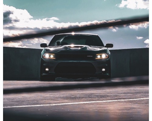 Фары Dodge Charger 2015-2023 светодиодные серии LUXX цвет Black Фары Dodge Charger 2015-2023 светодиодные серии LUXX цвет Black