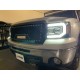 Фары GMC Sierra 2007-2013 галогенные линзованные серии PRO цвет Jet Black