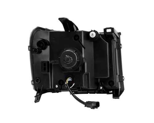Фары GMC Sierra 2007-2013 светодиодные серии LUXX цвет Jet Black Фары GMC Sierra 2007-2013 светодиодные серии LUXX цвет Jet Black