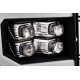 Фары GMC Sierra 2007-2013 светодиодные серии NOVA цвет Black