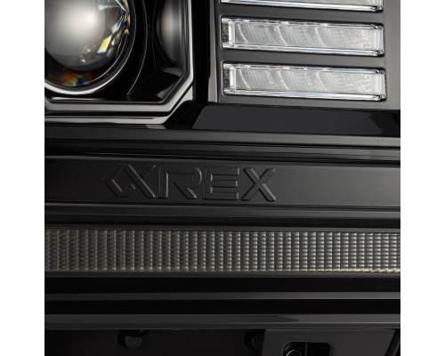 Фары GMC Sierra 2014-2018 светодиодные серии LUXX цвет Alpha-Black Фары GMC Sierra 2014-2018 светодиодные серии LUXX цвет Alpha-Black