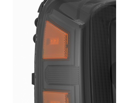 Фары GMC Sierra 2014-2018 светодиодные серии LUXX цвет Alpha-Black Фары GMC Sierra 2014-2018 светодиодные серии LUXX цвет Alpha-Black