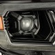 Фары Toyota Tacoma 2005-2011 линзованные галогенные PRO серия цвет Alpha-Black