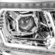 Фары Toyota Tacoma 2005-2011 линзованные галогенные PRO серия цвет Chrome
