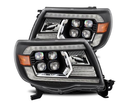 Фары Toyota Tacoma 2005-2011 светодиодные серии NOVA цвет Black Фары Toyota Tacoma 2005-2011 светодиодные серии NOVA цвет Black