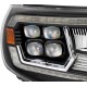 Фары Toyota Tacoma 2005-2011 светодиодные серии NOVA цвет Black