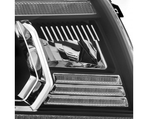 Фары Toyota Tacoma 2005-2011 светодиодные серии NOVA цвет Black Фары Toyota Tacoma 2005-2011 светодиодные серии NOVA цвет Black