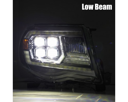 Фары Toyota Tacoma 2005-2011 светодиодные серии NOVA цвет Black Фары Toyota Tacoma 2005-2011 светодиодные серии NOVA цвет Black
