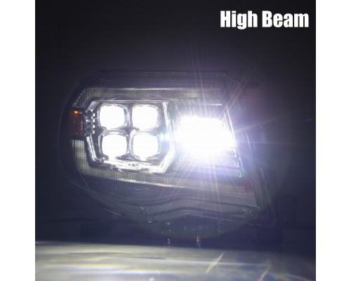 Фары Toyota Tacoma 2005-2011 светодиодные серии NOVA цвет Black Фары Toyota Tacoma 2005-2011 светодиодные серии NOVA цвет Black