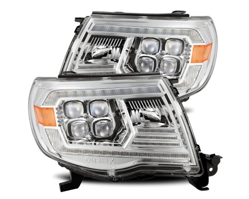 Фары Toyota Tacoma 2005-2011 светодиодные серии NOVA цвет Chrome Фары Toyota Tacoma 2005-2011 светодиодные серии NOVA цвет Chrome