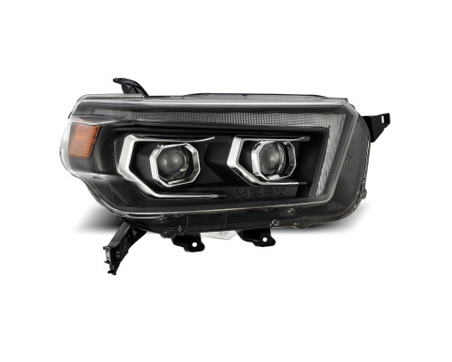 Фары Toyota 4Runner 2010-2013 линзованные галогенные серии PRO цвет Black Фары Toyota 4Runner 2010-2013 линзованные галогенные серии PRO цвет Black