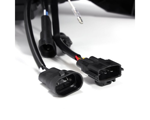 Фары Toyota Sienna 2011-2020 глагенные линзованные Alpharex PRO-серия цвет Black Фары Toyota Sienna 2011-2020 глагенные линзованные Alpharex PRO-серия цвет Black