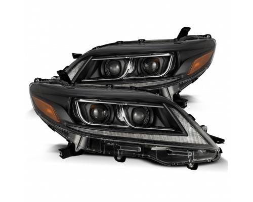 Фары Toyota Sienna 2011-2020 светодиодные Alpharex LUXX-серия цвет Black Фары Toyota Sienna 2011-2020 светодиодные Alpharex LUXX-серия цвет Black