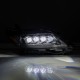 Фары Toyota Sienna 2011-2020 светодиодные Alpharex Nova серия цвет Black