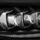 Фары Toyota Sienna 2011-2020 светодиодные Alpharex Nova серия цвет Black